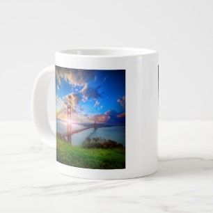 Tasse Géante Lever de soleil de Golden Gate