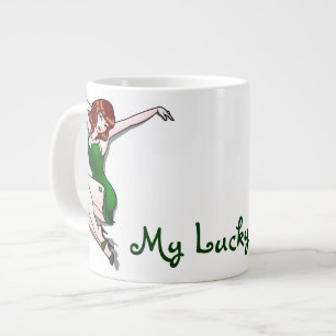 Tasse Géante Lucky Coupe Jumbo Lucky Mug personnalisée