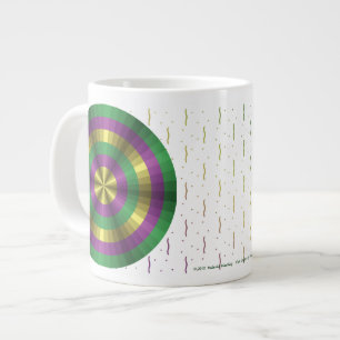 Tasse Géante Mardi Gras Illusion Spécialité Mug