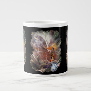 Tasse Géante Mariage indien américain Night Vignette