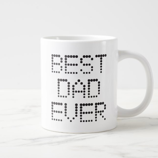 Tasse Géante Meilleur papa jamais (Droite)