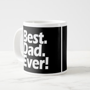 Tasse Géante Meilleur papa jamais exclamation Fête des pères no