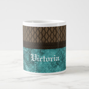 Tasse Géante Métal Gear Steampunk Jumbo Mug, Turquoise