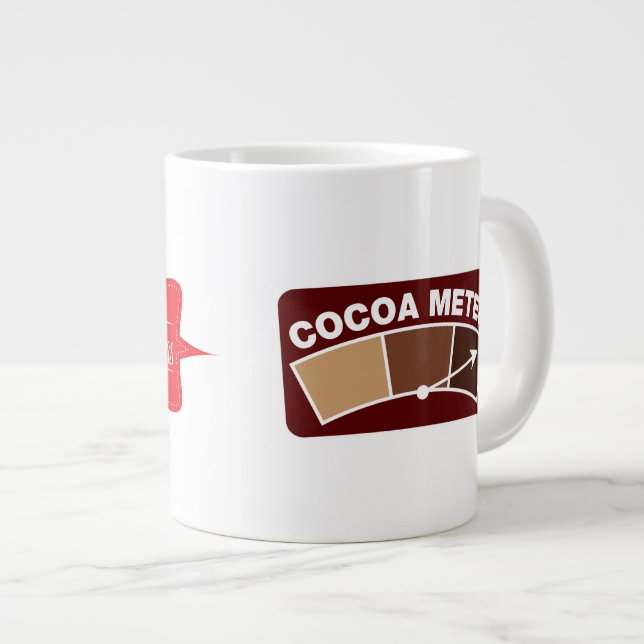 Tasse Géante Mètre de cacao (Devant droit)