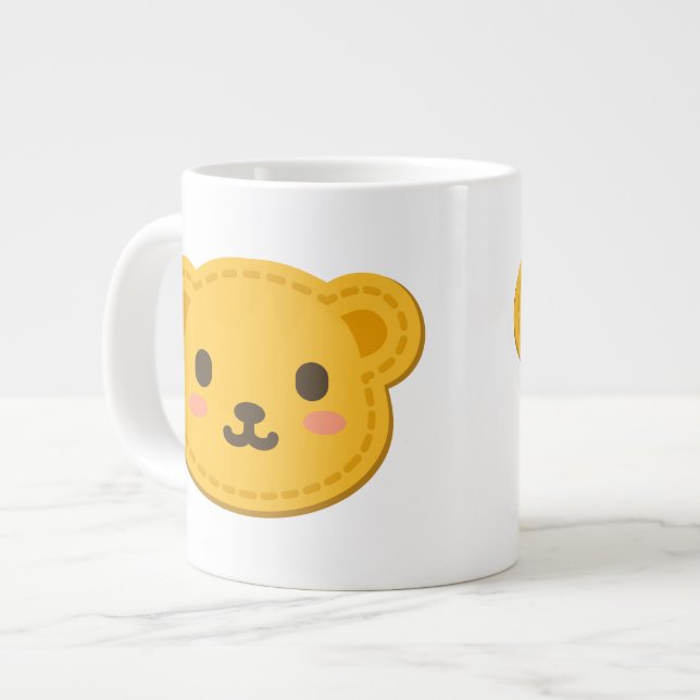 Tasse Géante Mignonne ours de miel (Devant gauche)