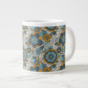 Tasse Géante Modèle floral Vintage