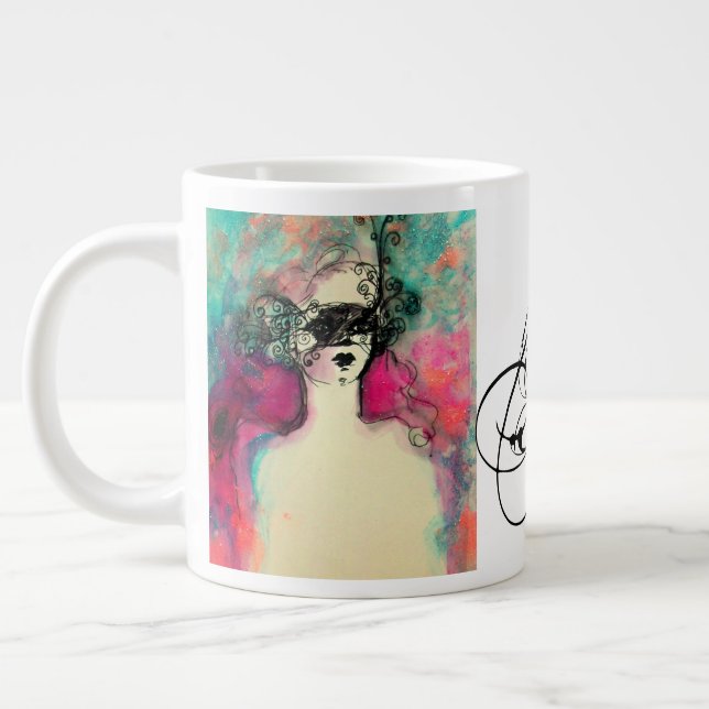 TASSE GÉANTE MONOGRAMME DE CHARME (Gauche)