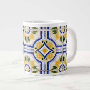 Tasse Géante Motif de carreaux lumineux, Portugal