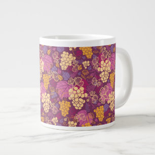 Tasse Géante motif de vignes douces arrière - plan