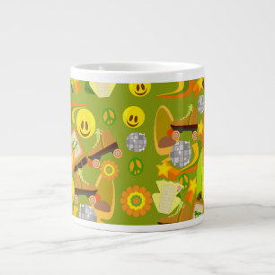 Tasse Géante Motif des années 70 super
