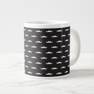 Tasse Géante motif des hipsters de Moustache