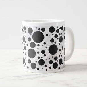 Tasse Géante Motif Kohl Black Polka