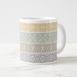 Tasse Géante Motif ornemental