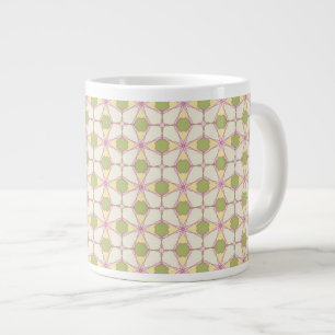 Tasse Géante motif rétro coloré 3