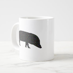 Tasse Géante Mug de porc mousseux
