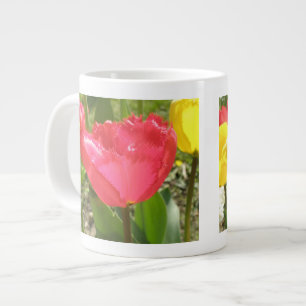 Tasse Géante Mug de tulipes frangées