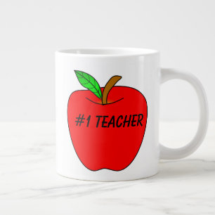 Tasse Géante Mug d'enseignant personnalisé #1
