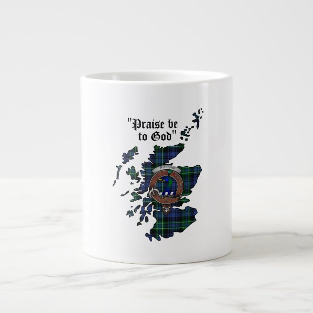 Tasse Géante Mug géant Arbuthnott Clan Badge (Devant)