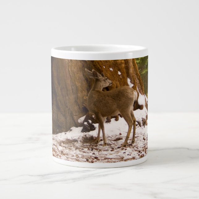 Tasse Géante Mule Deer (Devant)