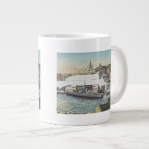 Tasse Géante Musée maritime de Sydney de balcon d'hôtel. 1998