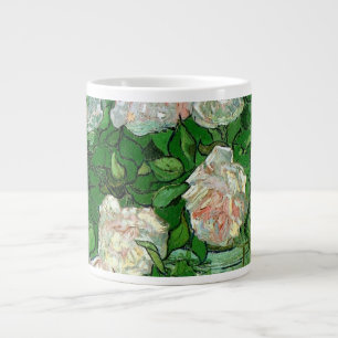 Tasse Géante Nature morte : Roses roses de Vincent van Gogh