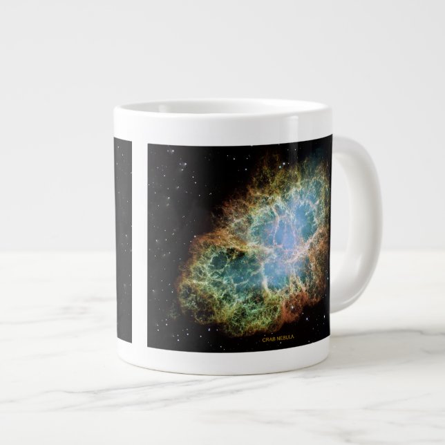 Tasse Géante Nebula du crabe (Devant droit)