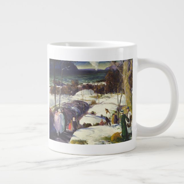 Tasse Géante Neige de Pâques (Droite)