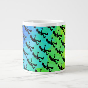 Tasse Géante New York Boogie Nights Guitare Rainbow