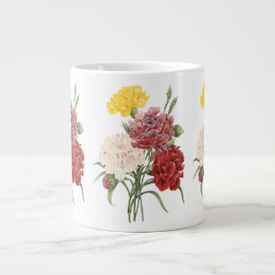 Tasse Géante Œillets anciens Dianthus Fleurs de jardin Redoute