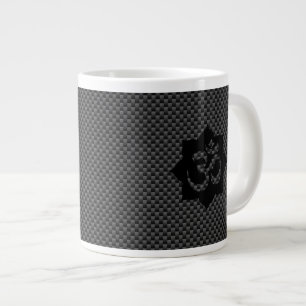 Tasse Géante OM Symbole Lotus Spiritualité en fibre de carbone