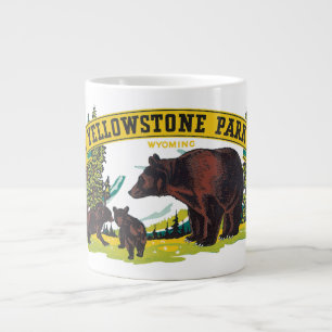 Tasse Géante Ours Brown vintages dans le parc national de Yello