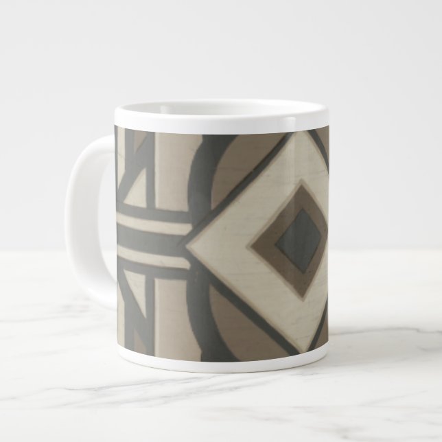 Tasse Géante Panneau Déco neutre II (Devant gauche)