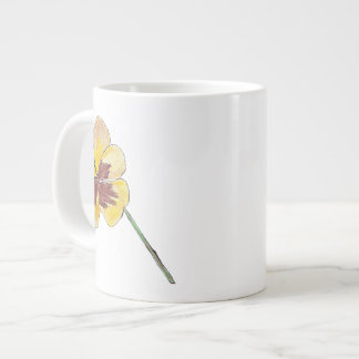 Tasse Géante Pansy jaune