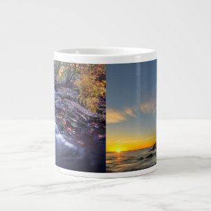 Tasse Géante Parc national Acadia et phare de Bass Harbour Mug