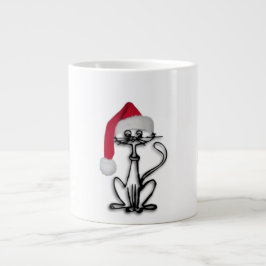 Tasse Géante Père Noël Kitty Cat