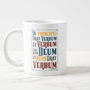 Tasse Géante PERSONNALISABLE En Principio Erat Verbum