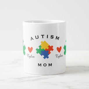 Tasse Géante Personnalisé Autisme Maman