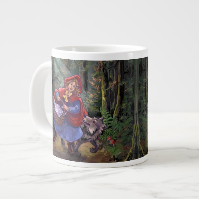 Tasse Géante Petit Chaperon Rouge (Devant gauche)
