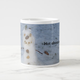 Tasse Géante Petit Snowman Chocolat Chaud Jumbo 20 oz. Mug