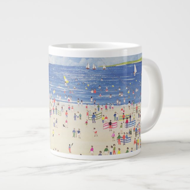 Tasse Géante Plage de nuage (Devant droit)