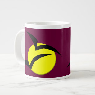 Tasse Géante Pleine Lune et Chauves-souris Mug