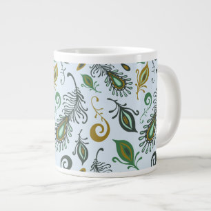 Tasse Géante Plumes colorées et diverses