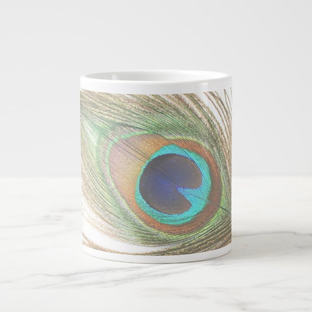 Tasse Géante Plumes de paquetage (Devant)