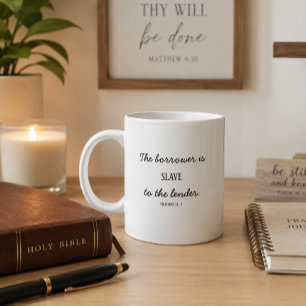 Tasse Géante Proverbes 22:7