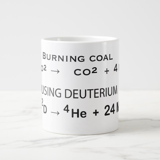 Tasse Géante Quand vous avez besoin d'énergie ... (Devant)