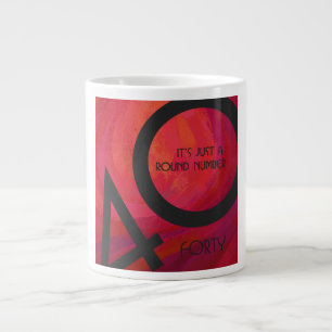 Tasse Géante Red 40 Dix Anniversaire
