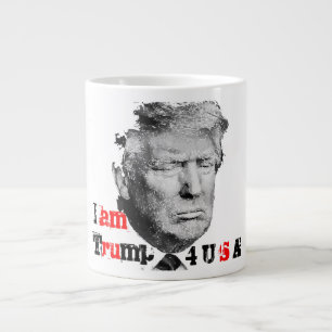 Tasse Géante Rendez l'Amérique grande encore