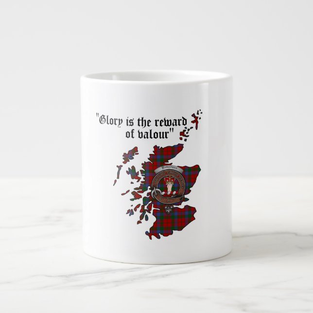 Tasse Géante Robertson Clan Badge Jumbo Mug (Devant)