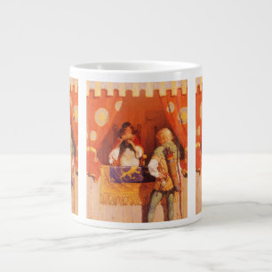Tasse Géante Robin des Bois vintage rencontre la vierge de Mari