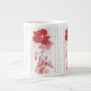 Tasse Géante Rose rouge